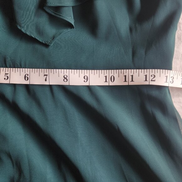 BIRDY GREY FOREST GREEN BRIDESMAID STRAPPY DRESS - Picture 5 of 7